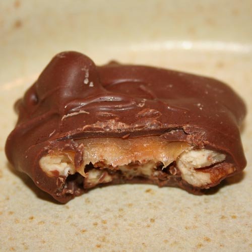 Milk Chocolate Pecan Caramel Clusters No-Melt Guarantee (4 Pounds)