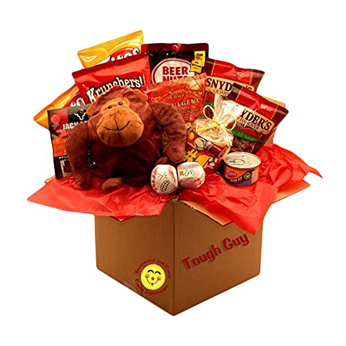 Gift Basket Drop Shipping Tough Guy's Snack Care Package