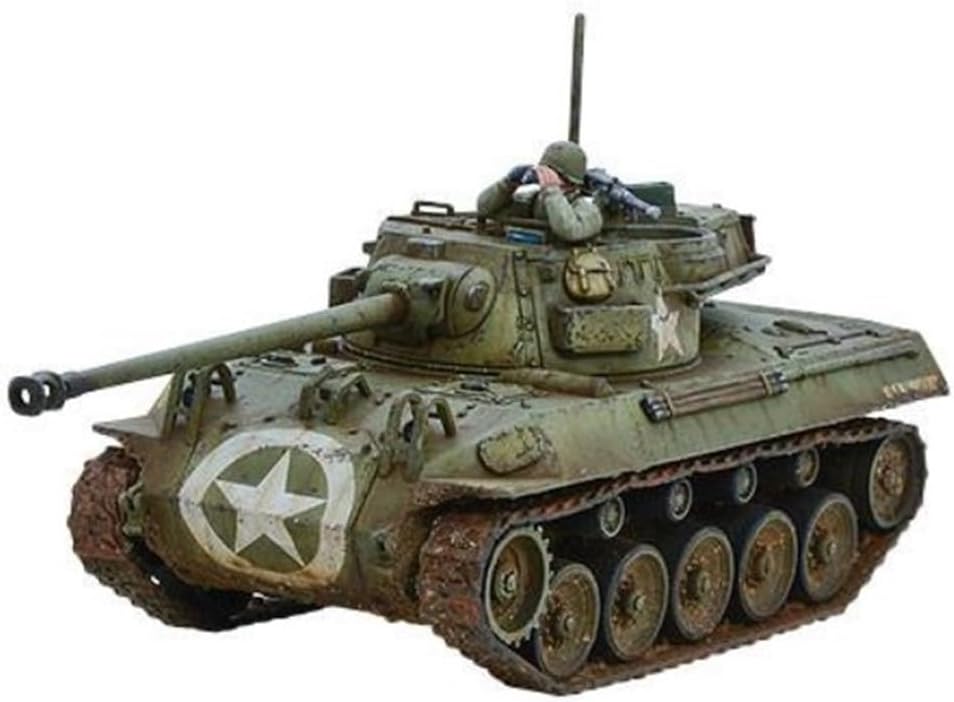 US Army M18 Hellcat Tank Destoyer - 1:56 / 28mm Plastic Scale Model Tank for Bolt Action by Warlord Games - Highly Detailed World War 2 Miniatures