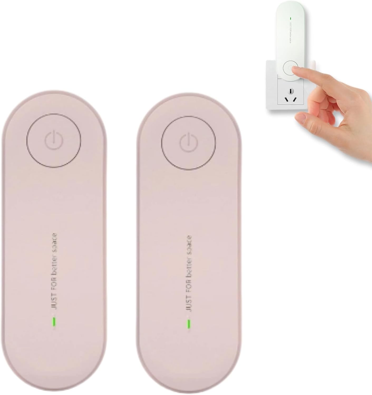 Air Purifier, Silent 360° Full Surround, Mini Portable Negative Ion Generator for Bedrooms, Toilets, Closets, Pet Room (Black*4)