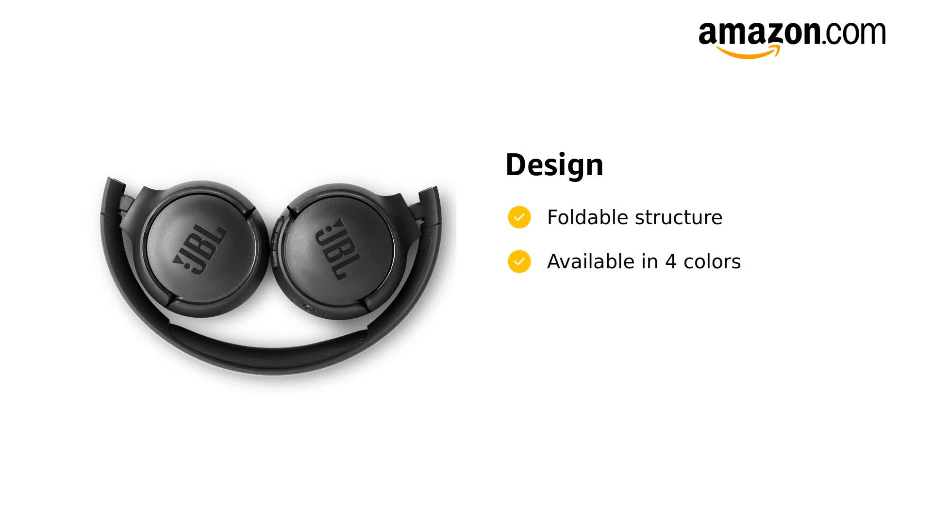 Amazon.com: JBL TUNE 500BT - On-Ear Wireless Bluetooth Headphone