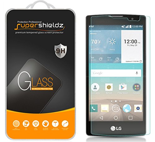 Supershieldz (2 Pack) Designed for LG Escape 2 Tempered Glass Screen Protector, Anti Scratch, Bubble Free