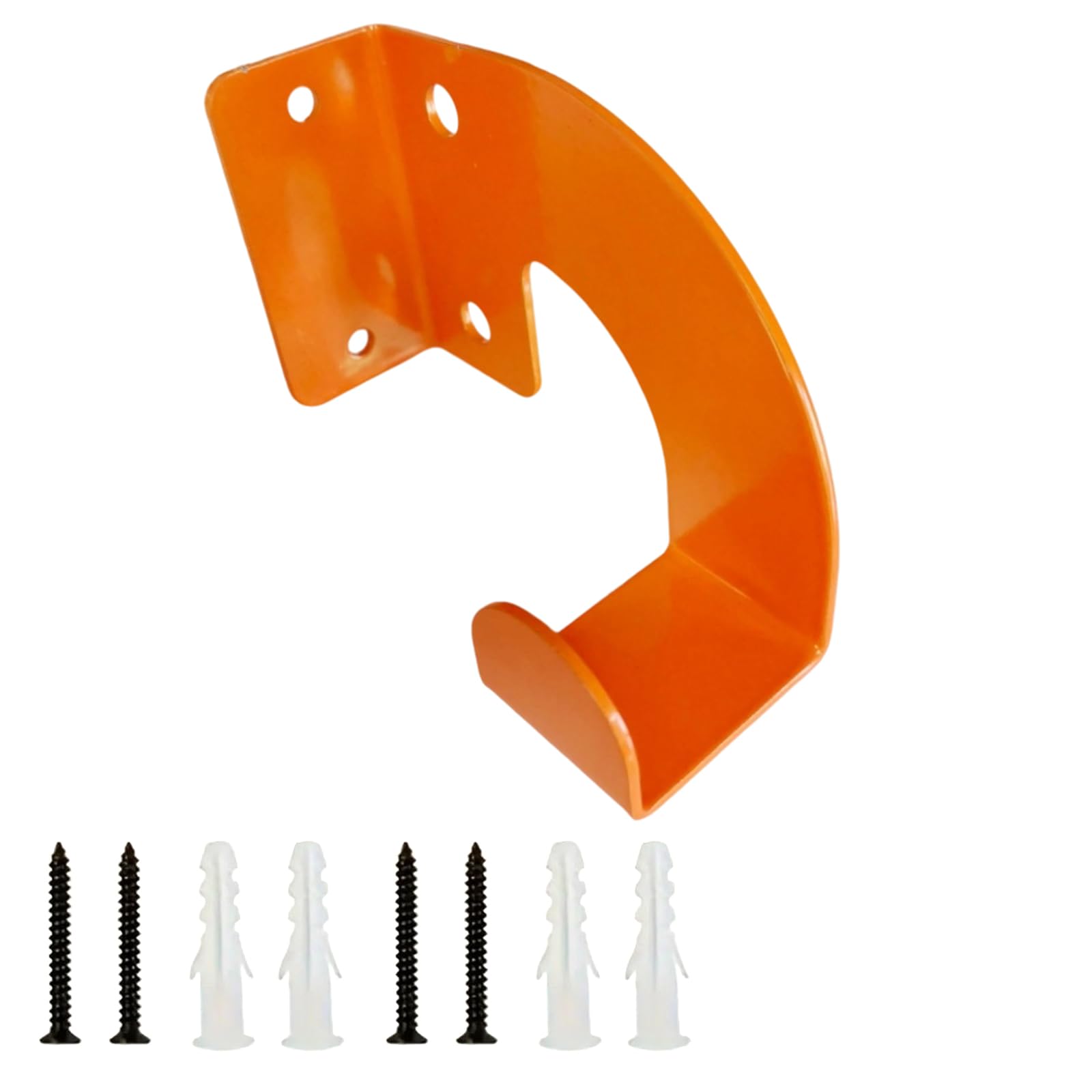 Laikoutd Orange1 Color Sturdy Wall Mount Holder For And Garden Tools With Quick Garage Installation Workshop Storage