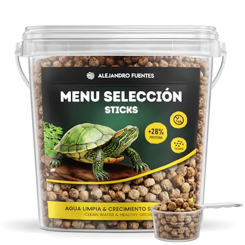 AF® Nourriture Tortue d'eau Adulte, 5L Pellets Flottants 5mm, 28% Protéines pour Carapace Forte,...