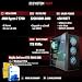 SYSTEMTREFF Gaming Komplett PC Set - AMD Ryzen 7 5700 - RTX 5060 8GB