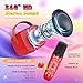 Karaoke Machine Toys for Kids Ages 3-12: Mini Portable Bluetooth Speaker with 2 Wireless Microphones LED Light Toy Easter Birthday Gifts for Boys Girls Toddlers 3 4 5 6 7 8 9 10 Year Old Boy Girl Kid