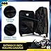 DC Comics Batman 21 Inch Kids Carry On Luggage, Hardshell Rolling Suitcase with Spinner Wheels, Multi