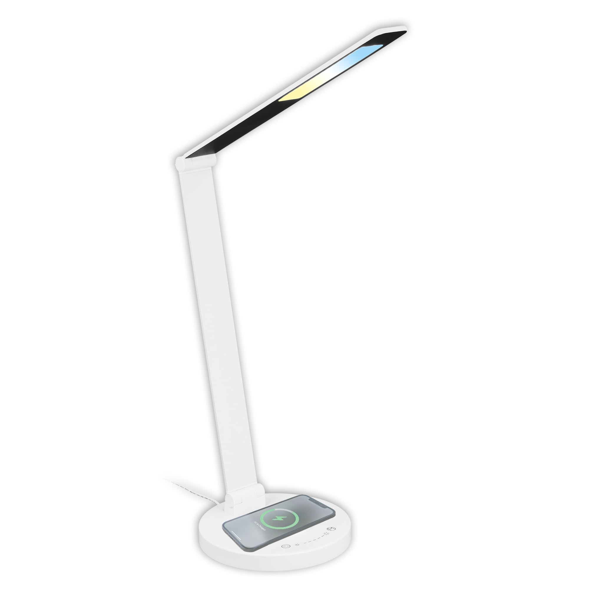 Briloner LED Schreibtischlampe mit induktiver Ladefläche