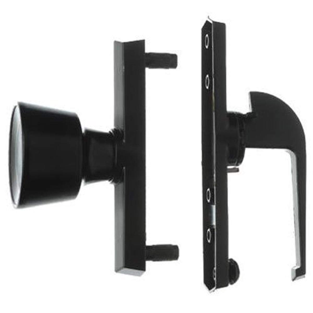Wright Products V670BL Universal Knob Latch, Black