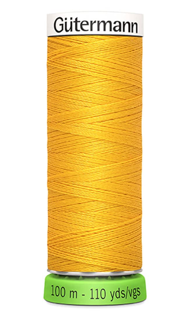 Gütermann G723860-106 Polyester Sewing Thread 106 Yellow 100m