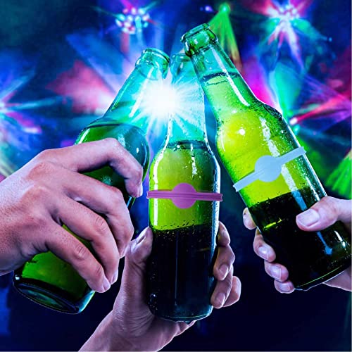 Yflife Drink Markers Silicone 24Pcs, Wine Glass Charms For Party Glasses Cups Cans Dentification, Glass Markers For Drinks, Strip Tag Marker For Beer Bottle Mug Jar, Cocktail Party Solution #TOP2