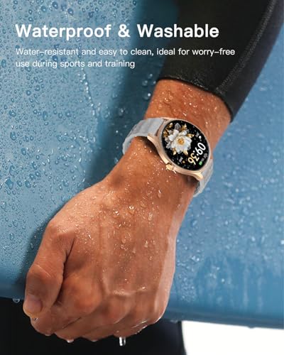 Correa deportiva de silicona para smartwatch Woneligo DR06 1.57" gris miniatura 2