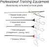 Teaching Model,Laparoscopic Simulated Training Box Kit with Light Source Camera  set of Training Instruments and 9 Training Modules Laparoscopic Trainer Set Educational Use
