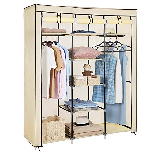 EGLEMTEK Meuble de Rangement Beige