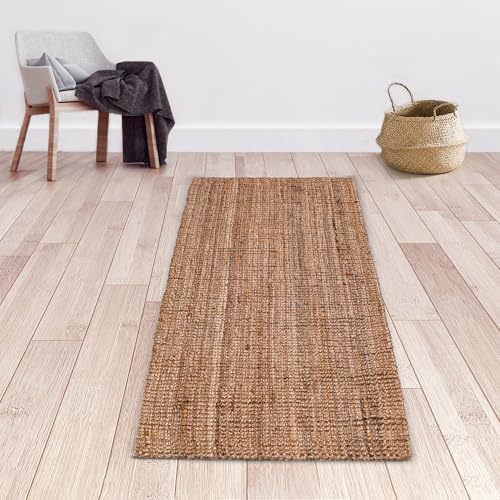 Triangle Weavers Handwoven & Tucked Jute Runner...