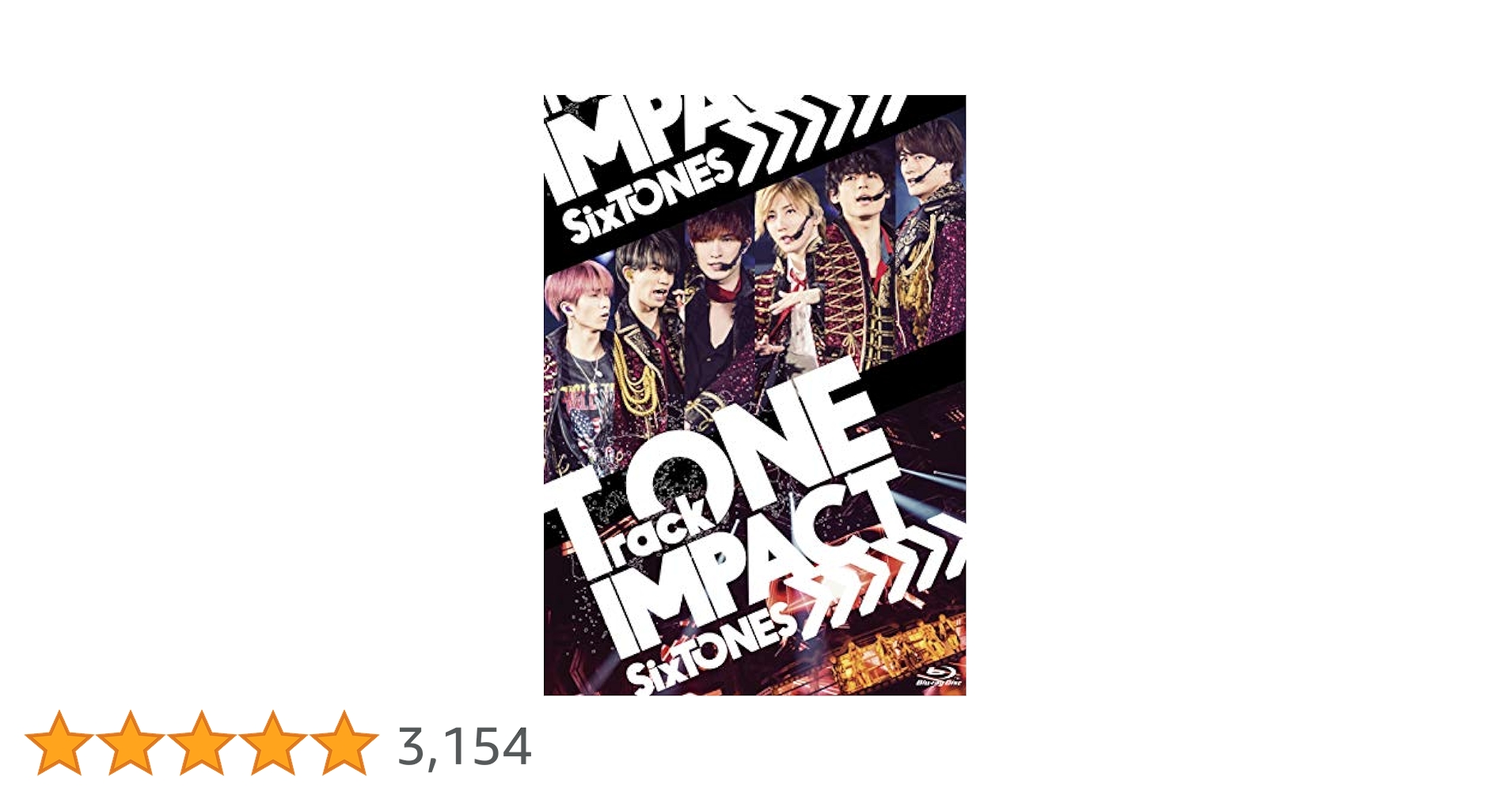 Amazon.co.jp: TrackONE -IMPACT-(通常盤)(Blu-ray) : SixTONES: DVD
