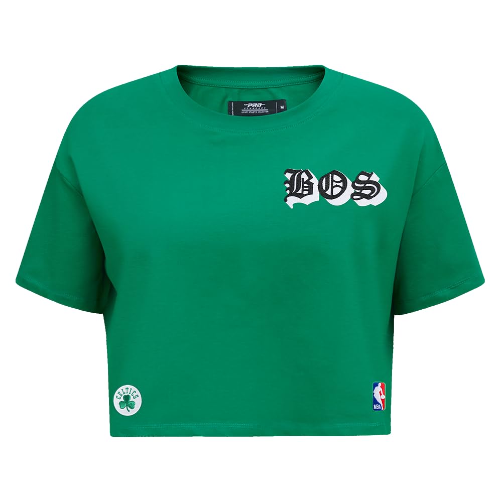 Camiseta Cuadrada Mujer NBA Old English W Sj para un Look Urbano Diario 8