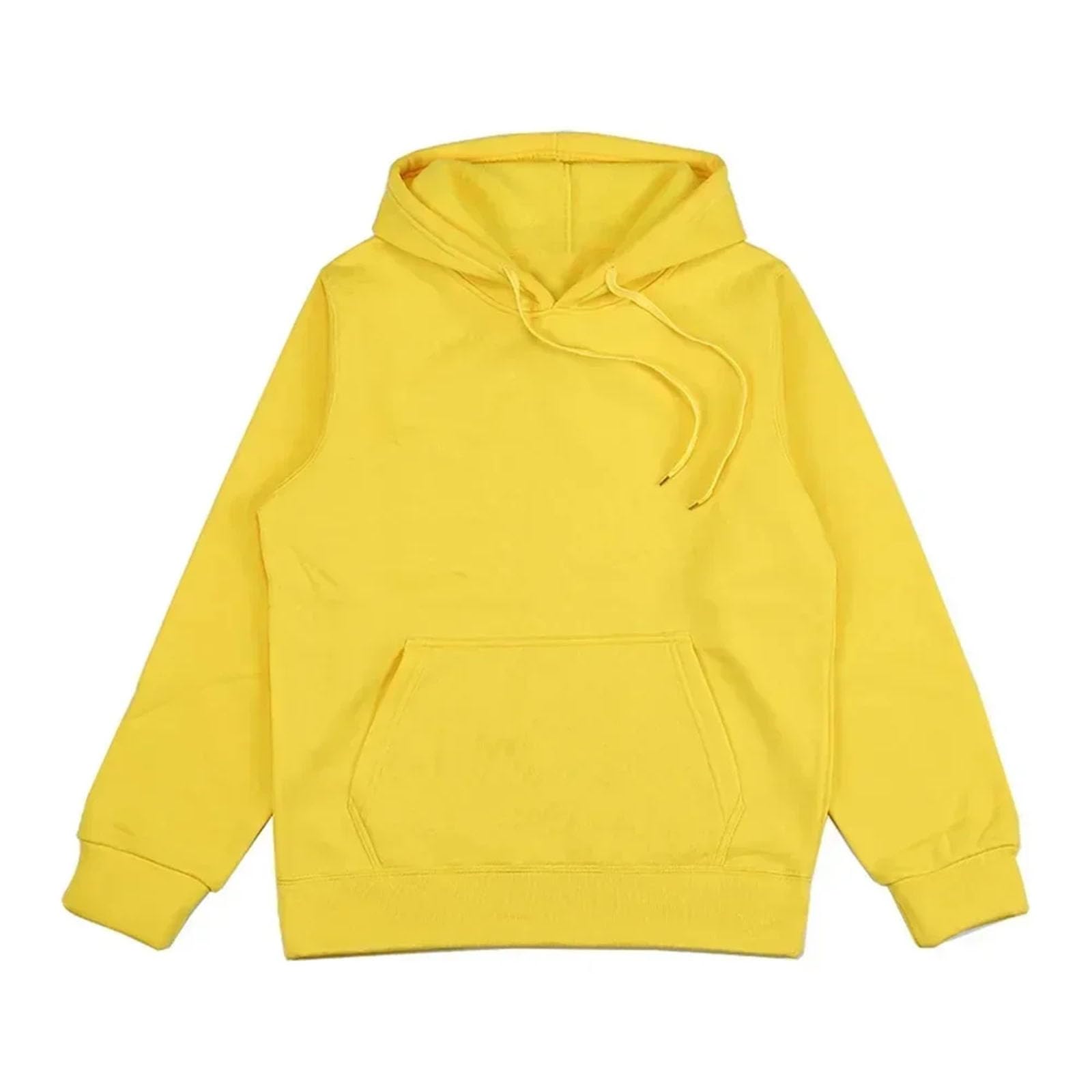 Inverno Donna Felpa Moda Tinta Unita Felpa Con Cappuccio Hip Hop Pile Pullover Street wear
