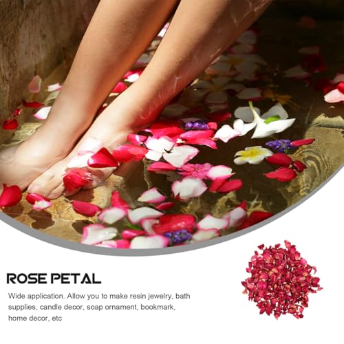 Pétalos de rosa secos 250g para decoración artesanal miniatura 5