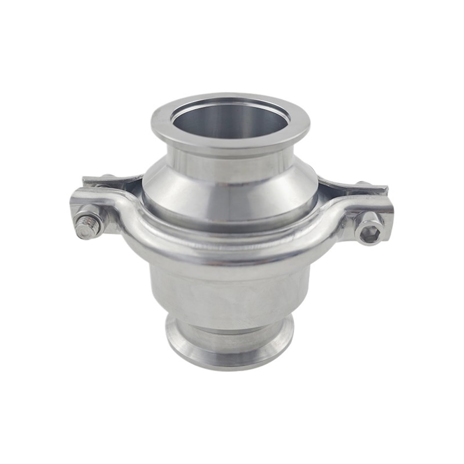 Clapet anti-retour en ligne KF50 démontable en inox 304 empêchant le reflux de pompe