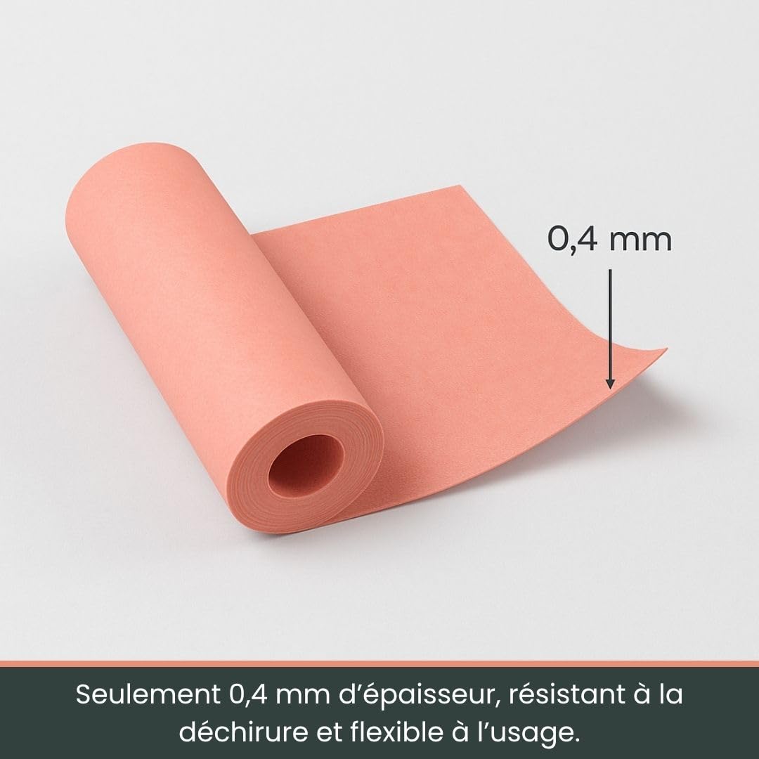 Perfect Cover Polycover (0,75x100m / 75m² / 140gsm) – Feutrine Protection Sol, Rouleau Protection Peinture, Revêtement Antidérapant Étanche Pour Rénovation, Travaux, Peinture, Chantier