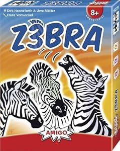 Amigo Zebra gra karciana podróżna 02354