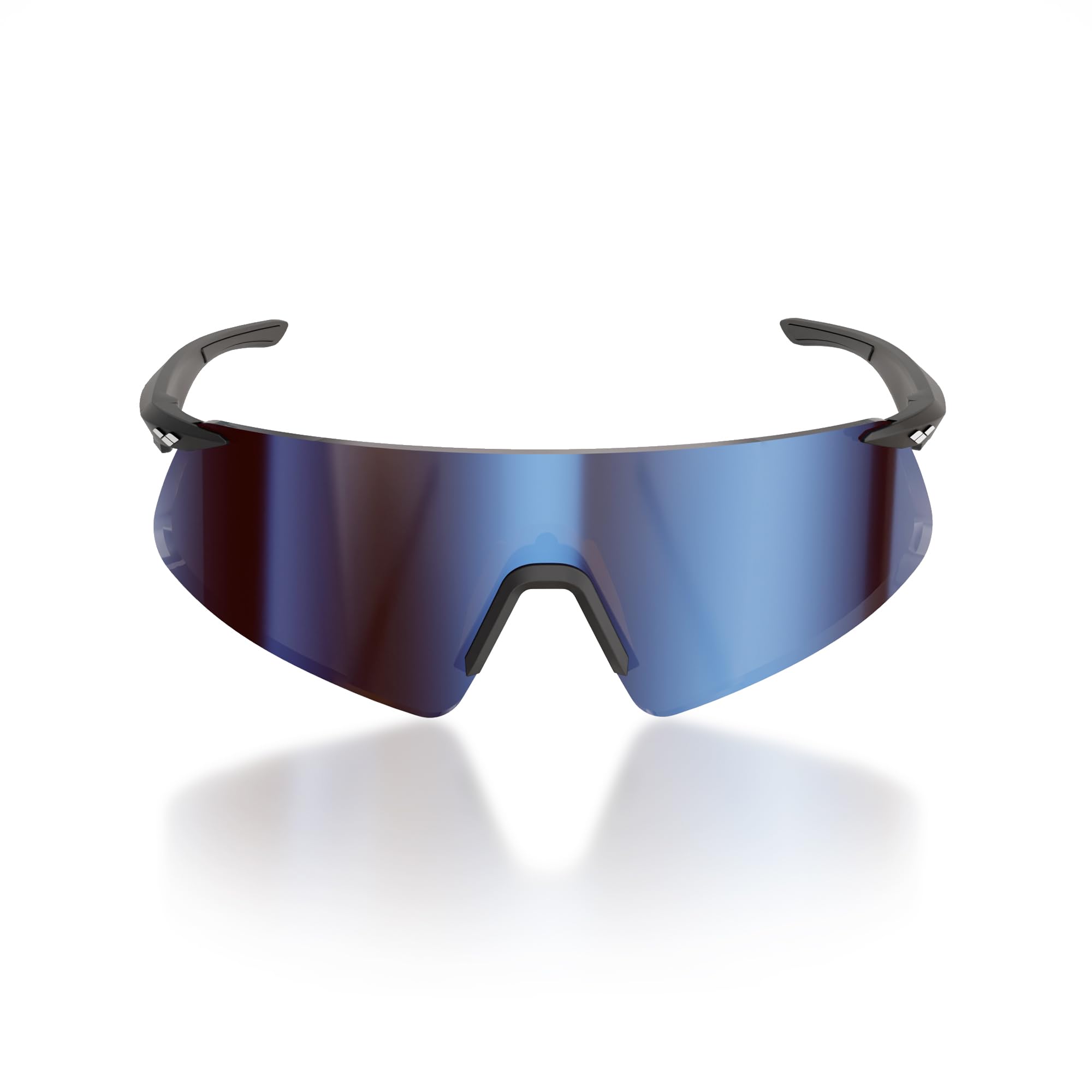 ARENA SAETTA Occhiali da Sole Sportivi, Montatura Flessibile e Leggera, Antiurto e Protezione UV, Antiriflesso Idrofobico e Antistatico, Classe Ottica 3, Nasello Regolabile
