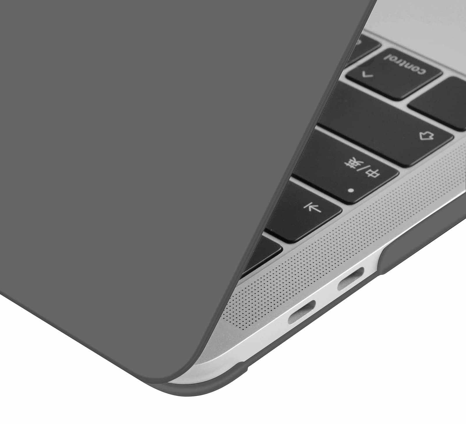 TECOOL Custodia MacBook PRO 16 Pollici con Touch Bar 2020 2019 Modello A2141, Case Cover Opaca Rigida Plastica Ultrasottile +Accessori Copritastiera Silicone Italia Layout, Grigio