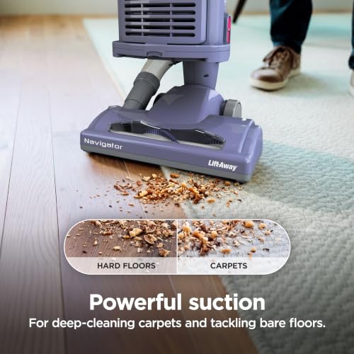 Shark Navigator Lift-Away Upright Vacuum Cleaner, HEPA, Lavender, NV352 - image 2