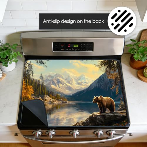 Image of Nuxovilar Mountain Lake Stove Cover Diatom Mud 20.47x28.34 In