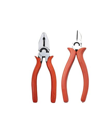 PEDWAL Multipurpose Prosfessional Home & Office, Shop Wire cutting Used Hand Tools Plier Kit (2 Piece)