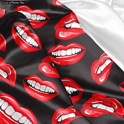 Image of ArtzFolio Lips D1 | Reusable Sack Bag | Bag for Gym, Storage, Vegetable & Travel