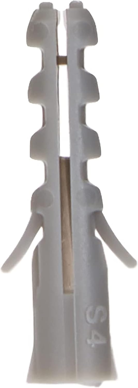 🛒 Flаѕh Sаlе Fischer S4 (4mm) 1/8" x 3/4" 2-Way Nylon Expansion Anchor Plug (200 Pcs)