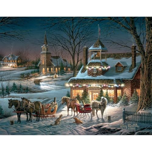 Lang, Evening Rehearsal Boxed Christmas Cards (18 pack) w/Decorative Box by Terry Redlin