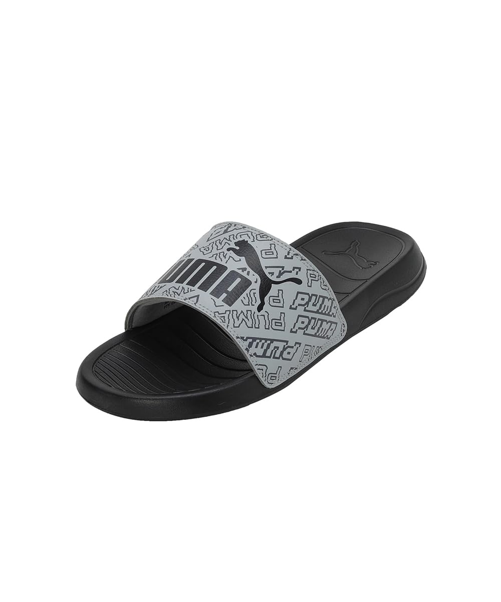 Puma Unisex-Adult Pro Silde Black-Cool Mid Gray-Cool Dark Gray Slide - 3 UK (39498403) (B0CLY1ZVP8) Amazon Price History, Amazon Price Tracker