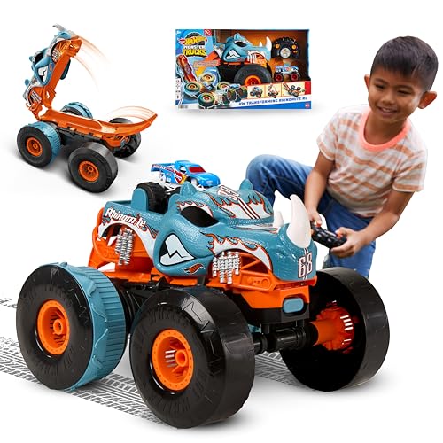 Hot Wheels Monster Trucks HW Transforming Rhinomite RC