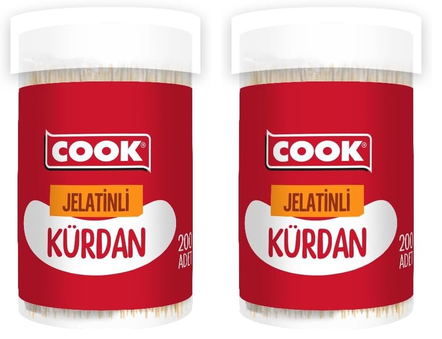 Cook Bambu Kürdan Jelatinli 200'lü 2li paket