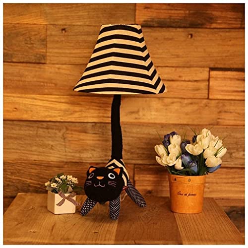 Lampe de salon dessin animé chat noir, le cadeau déco idéal