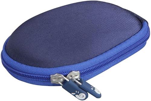 Vista 5 de Hermitshell Estuche rígido de viaje para ratón móvil inalámbrico Logitech M525 M505 M545 (azul)