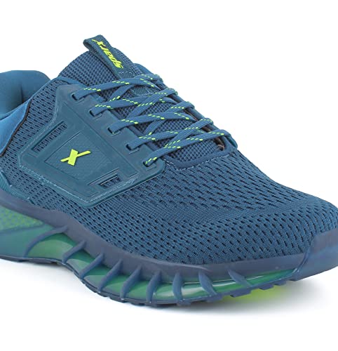 Image of Sparx Mens SM 796 | Enhanced Durability & Soft Cushion | Blue Running Shoe - 10 UK (SM 796)