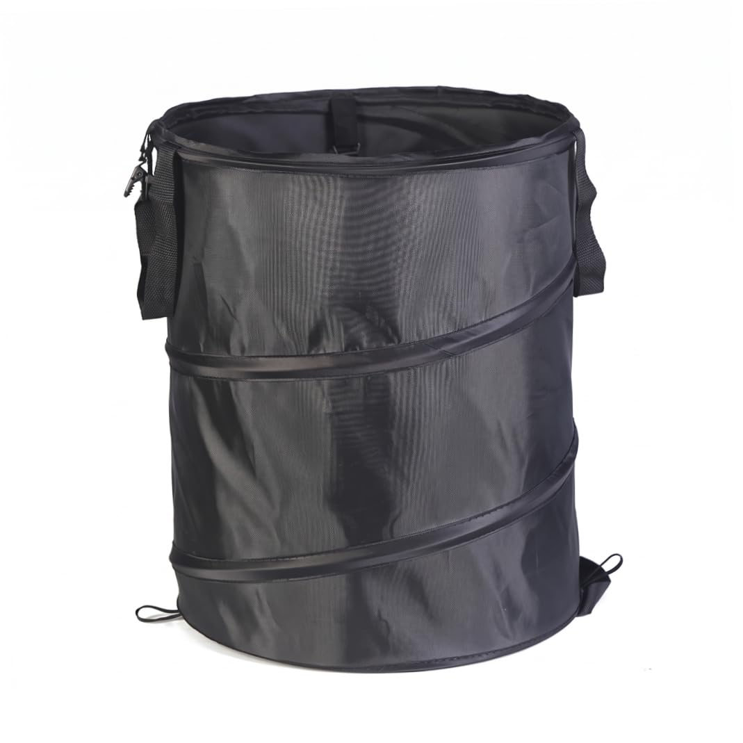 Pattumiera da campeggio Pattumiera pieghevole portatile con chiusura a clip impermeabile