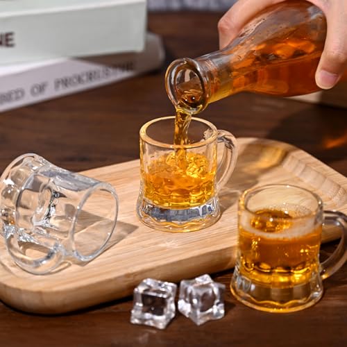 Futtumy FUTTUMY+WGD178 2 Oz Mini Beer Mug Shot Glasses thumb #1