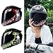 GoolRC Casco de Moto Rading Moda de Cara Completa Ligero para Carreras...