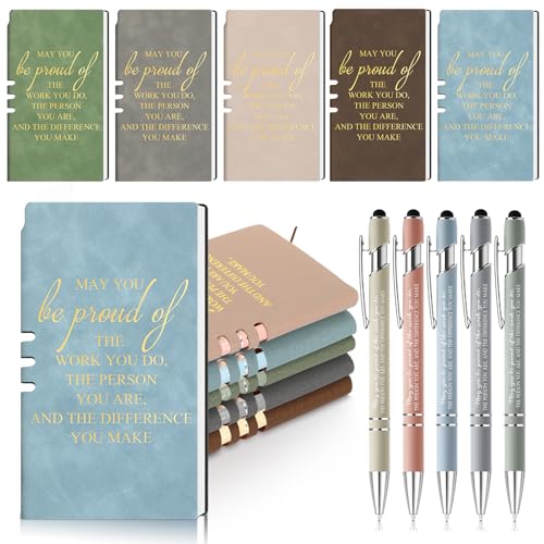 Ireer 10 Pcs/5 Sets Employees Christmas Appreciation Gifts Bulk A6