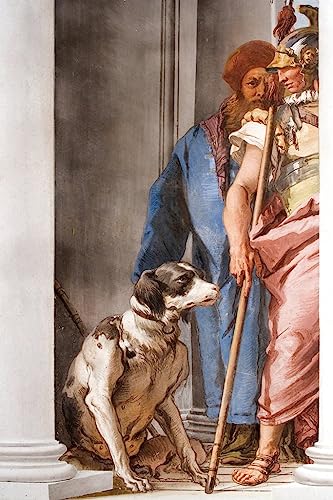 Pintura murales decor en lienzo de la flota griega de Battista, cuadro vintage de 60x90cm