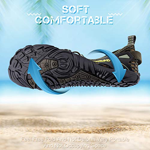 Simari Water Shoes Men Women Quick Dry Aqua Sock Beach Barefoot Athletic Swim Sport Shoes For River Pool Lake Surfing Kayaking Diving Boating Walking Hiking Training Wp002 #TOP4