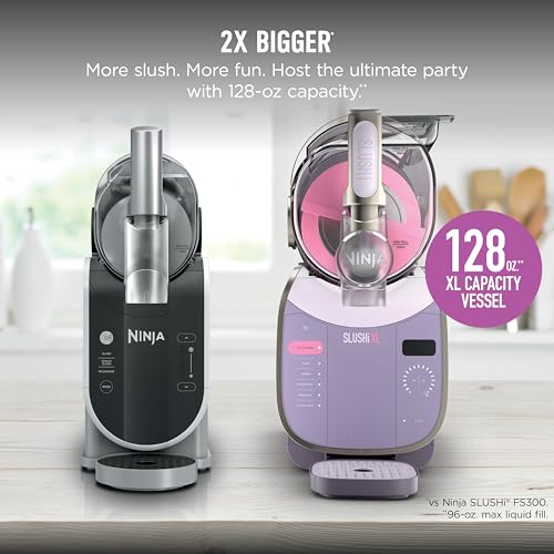 Ninja SLUSHi® XL Smart Frozen Drink Maker, 128 oz, Pink Violet, FS601CPK1 (Canadian Version) by Ninja - Used condition - Image 5