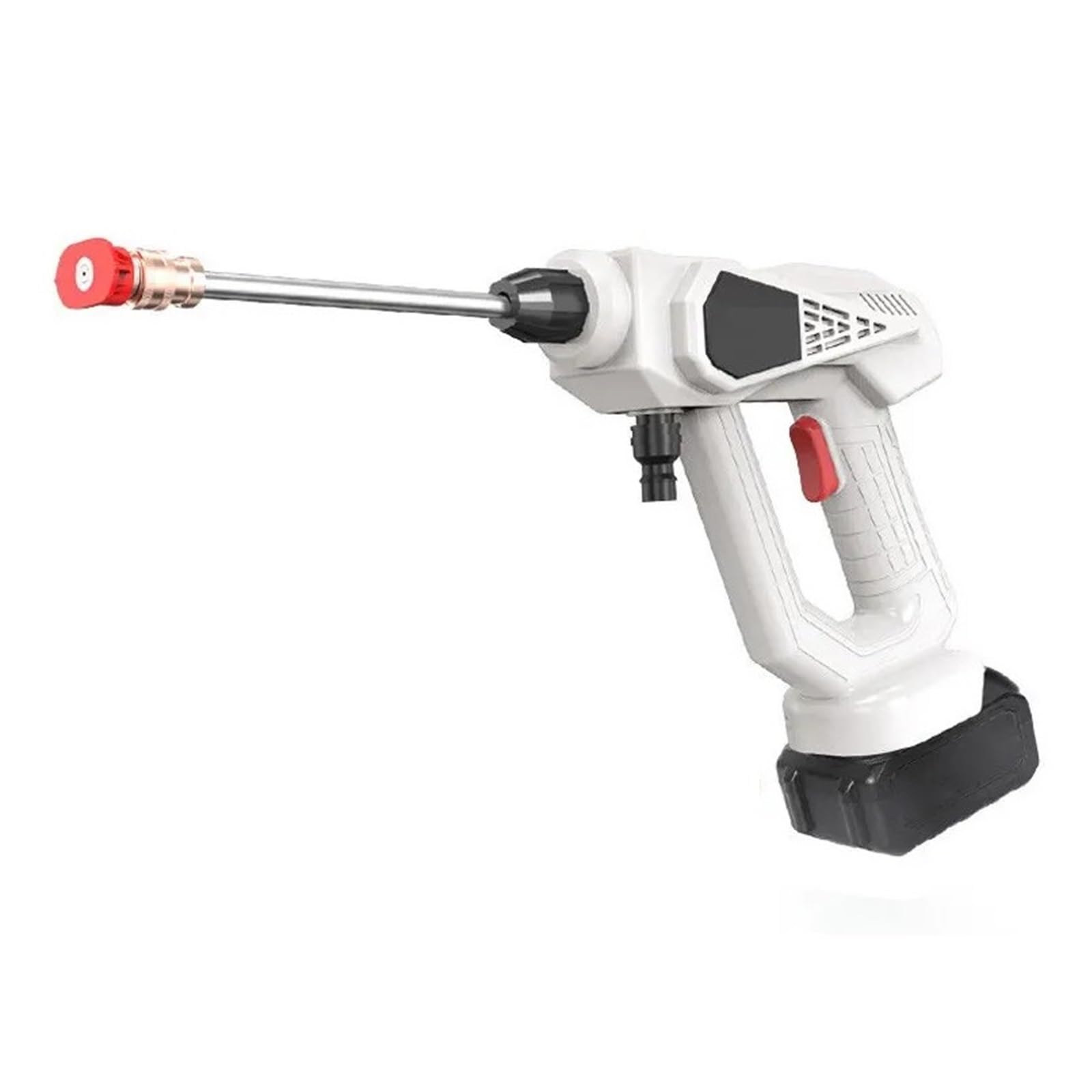 Pulitore Elettrico Ad Alta Pressione Senza Fili Rondela Pistola Acqua Lavaggio Auto Macchina For La Pulizia Dela Batteria Ricaricabile Portatile 24V 5600mAh Potente Getto A Pressione