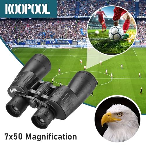 Binoculares 7x50 HD con visión clara y baja luz miniatura 4