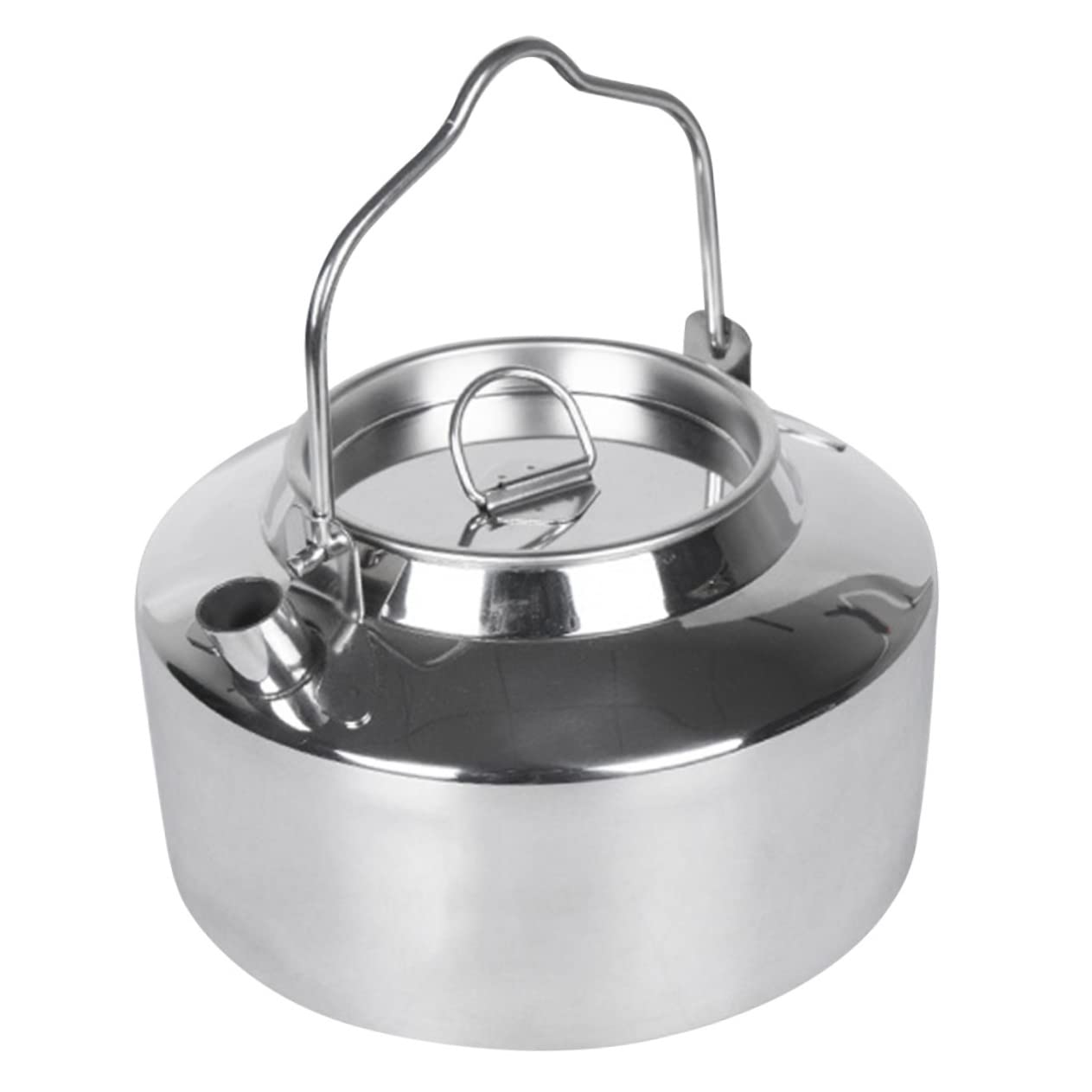 balacoo Camping Coffee Portable Water Boiler Outdoor Stainless Steel Kettle Compact and Easy to Carry